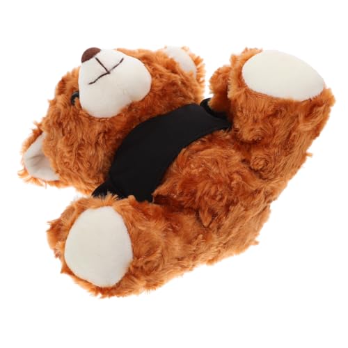 FRCOLOR Plüschbär mit Weste Kuscheltier Bärenform und Kreativ für Halloween für Lebendig und Hochwertige Verarbeitung FRCOLOR Plüschbär mit Weste Kuscheltier Bärenform und Kreativ für Halloween für Lebendig und Hochwertige Verarbeitung von FRCOLOR