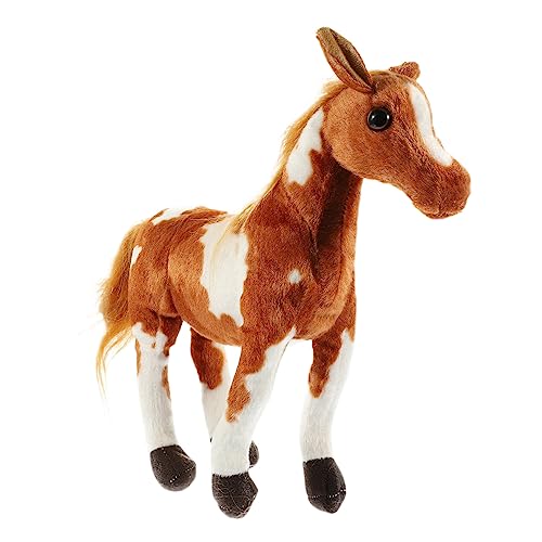 FRCOLOR Plüschpferd Weiches Kuscheltier Pferdefigur Kinderspielzeug Deko für Babyzimmer Büro FRCOLOR Plüschpferd Weiches Kuscheltier Pferdefigur Kinderspielzeug Deko für Babyzimmer Büro von FRCOLOR
