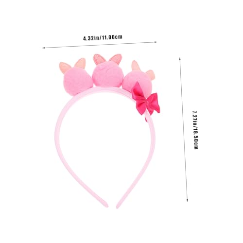 FRCOLOR Pompom Bunny Ohr Stirnband Flexibel Party Haarreif für Damen und Teens Osterkostüm Karneval Accessoire Rosa FRCOLOR Pompom Bunny Ohr Stirnband Flexibel Party Haarreif für Damen und Teens Osterkostüm Karneval Accessoire Rosa von FRCOLOR