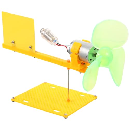FRCOLOR Praktischer Windgenerator für Windmotor für Kreative Experimente DIY Physik und Technik für Unterricht und Outdoor Aktivitäten von FRCOLOR