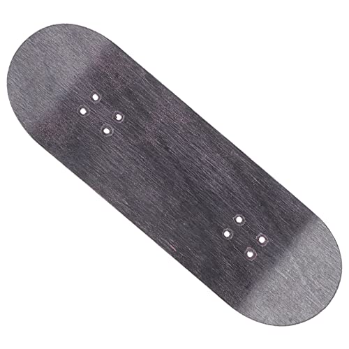 FRCOLOR Professionelles Finger Skateboard aus Lagigem Eschenholz Doppelseitig Gefärbt Tragbar Stressabbauendes Mini Skateboard für Fingerkoordination von FRCOLOR