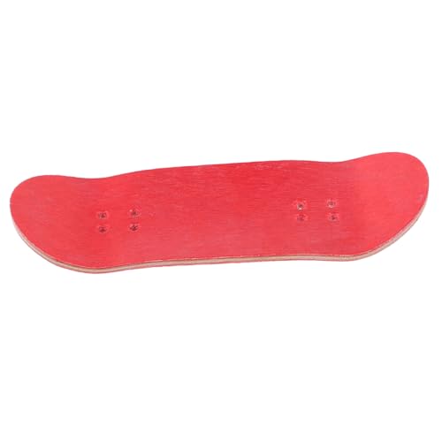 FRCOLOR Professionelles Holz Finger Skateboard Doppelseitig Gefärbt Robustes Ahornholz Deck rutschfest Tragbar Mini DIY Skateboard für Geburtstagspartys von FRCOLOR