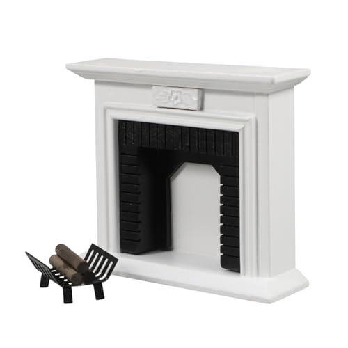 FRCOLOR Puppenhaus Dekoration Realistisch Gestalteter Mini Kamin für Puppenmöbel und Hausmodelle FRCOLOR Puppenhaus Dekoration Realistisch Gestalteter Mini Kamin für Puppenmöbel und Hausmodelle von FRCOLOR