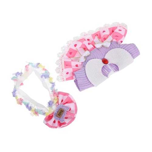 FRCOLOR Puppenkleider mit Blüten-Haarband Langlebige Outfits Kompatible Kleidungsstücke für Verschiedene Puppenmodelle für Fotoshootings und Kreatives FRCOLOR Puppenkleider mit Blüten-Haarband Langlebige Outfits Kompatible Kleidungsstücke für Verschiedene Puppenmodelle für Fotoshootings und Kreatives von FRCOLOR