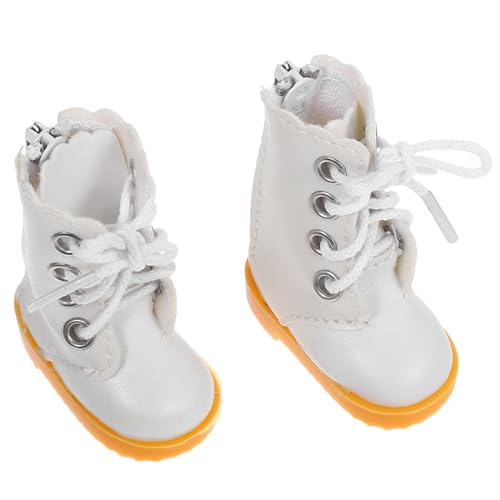 FRCOLOR Puppenstiefel Schuhe Zubehör Für Puppen Puppenhaus Zubehör Stiefel Figur Puppenzubehör Winterstiefel Puppenhausstiefel Miniaturstiefel Zum Basteln Ministiefel Weißer Stoff FRCOLOR Puppenstiefel Schuhe Zubehör Für Puppen Puppenhaus Zubehör Stiefel Figur Puppenzubehör Winterstiefel Puppenhausstiefel Miniaturstiefel Zum Basteln Ministiefel Weißer Stoff von FRCOLOR