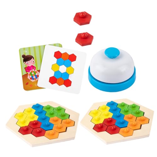 FRCOLOR Puzzle Eltern Junge Mädchen Interaktion Pädagogisches Lernspielzeug um Logisches Hand Auge Koordination und Feinmotorik bei Kleinkindern zu Fördern Umweltfreundlich Sicher von FRCOLOR