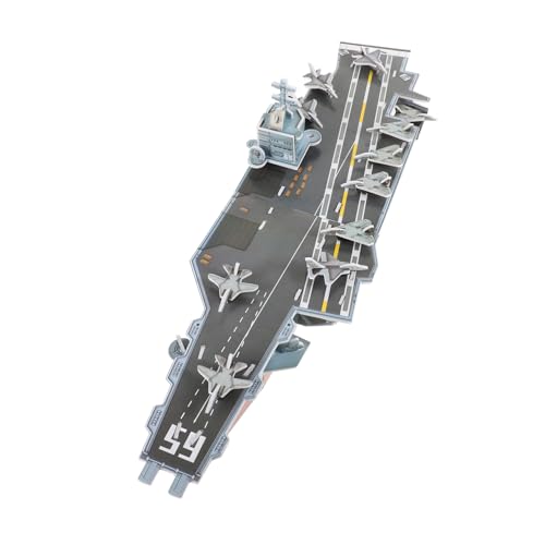 FRCOLOR Puzzle Flugzeugträger Modell Bausatz für Erwachsene und DIY Schiff Puzzle Lernspielzeug Kreativität und Feinmotorik Detailreiches Bastelset für Familienaktivitäten FRCOLOR Puzzle Flugzeugträger Modell Bausatz für Erwachsene und DIY Schiff Puzzle Lernspielzeug Kreativität und Feinmotorik Detailreiches Bastelset für Familienaktivitäten von FRCOLOR