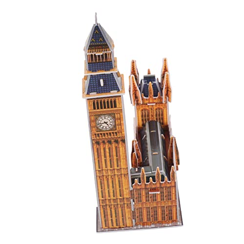 FRCOLOR Puzzle Modellbausatz London Berühmtes Architekturspielzeug für Erwachsene und DIY Kreative Bastelidee mit Glatten Kanten und Dekorativ für Zuhause Büro von FRCOLOR