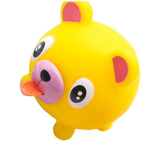 FRCOLOR Quietschspielzeug Bär Squeeze Stressabbau Squeaky Kuscheltier Gelb Geräuschaktiviertes Entspannungs zur Angst Stresslinderung FRCOLOR Quietschspielzeug Bär Squeeze Stressabbau Squeaky Kuscheltier Gelb Geräuschaktiviertes Entspannungs zur Angst Stresslinderung von FRCOLOR