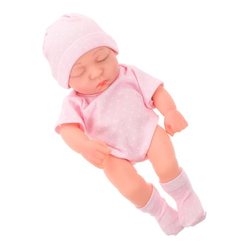 FRCOLOR Realistische Babypuppe aus Weichem Material Lebendige Simulationspuppe für für Mädchen Fördert Kreativität und Sicheres Spielvergnügen FRCOLOR Realistische Babypuppe aus Weichem Material Lebendige Simulationspuppe für für Mädchen Fördert Kreativität und Sicheres Spielvergnügen von FRCOLOR