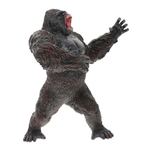 FRCOLOR Realistische Chimpansen Figur aus Solidem Kunststoff Detailgetreues Wildtier Modell Pädagogisches Tier Deko Tierfigur für Zuhause und Kinderzimmer von FRCOLOR