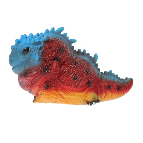 FRCOLOR Realistische Eidechsenfigur aus Flexiblem Material Pädagogisches Reptilienmodell Vielseitiges Gartendekor und Partyspielzeug Naturgetreue Nachbildung von FRCOLOR