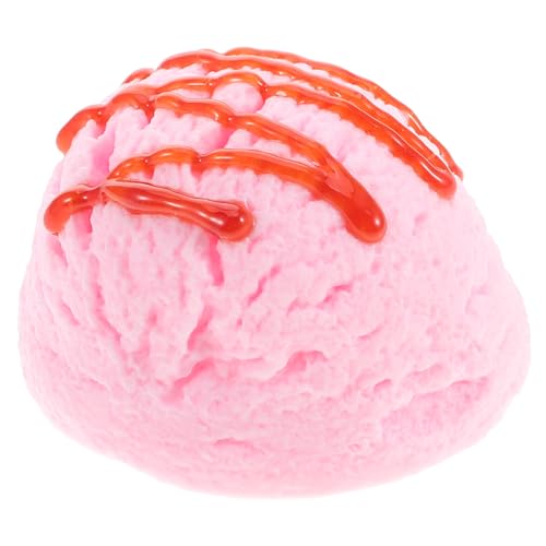 FRCOLOR Realistische Eiscreme Kugel Deko Modell DIY für Altersgruppen Interaktive Handliche Fake Ice Balls Kreativität und Feinmotorik von FRCOLOR