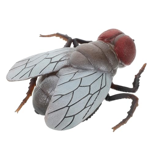 FRCOLOR Realistische Fliegenfigur aus Kognitive Insekten für Streiche und Halloween Dekoration Sicheres Material und Vielseitige Verwendung von FRCOLOR