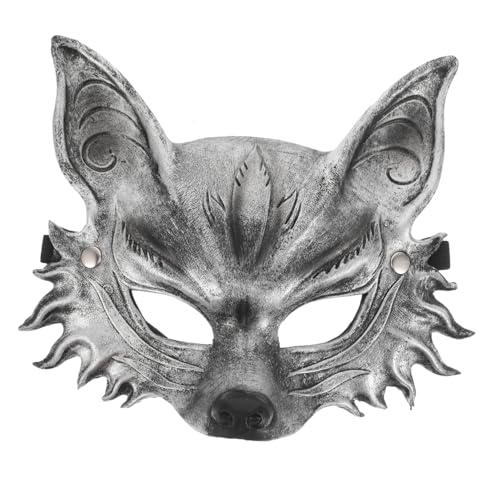 FRCOLOR Realistische Fuchsmaske PU für Halloween Cosplay und Maskerade Leichte Atmungsaktive Tiermaske mit Design für Vielseitige Kostümpartys und Bühnenaufführungen FRCOLOR Realistische Fuchsmaske PU für Halloween Cosplay und Maskerade Leichte Atmungsaktive Tiermaske mit Design für Vielseitige Kostümpartys und Bühnenaufführungen von FRCOLOR