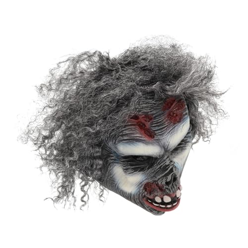 FRCOLOR Realistische Halloween für Erwachsene Gruselige Tierkopf aus Weichem Angenehmes Tragegefühl für Halloween Kostüm und Cosplay Partys Vielseitig Einsetzbar bei Horror und Maskerade FRCOLOR Realistische Halloween für Erwachsene Gruselige Tierkopf aus Weichem Angenehmes Tragegefühl für Halloween Kostüm und Cosplay Partys Vielseitig Einsetzbar bei Horror und Maskerade von FRCOLOR