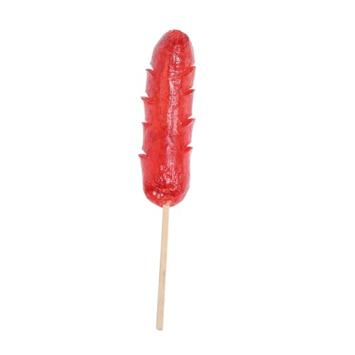 FRCOLOR Realistische Hot Dog Dekoration Detailgetreues BBQ Hot Dog Modell aus Ungiftigem Material Vielseitige Fake Food Deko für Party Küchen Event-Display Authentisches Fotorequisit von FRCOLOR