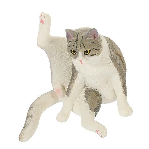 FRCOLOR Realistische Kleine Katzenfigur aus Kunststoff Niedliches Katzenmodell Dekorative Desktop Deko für Katzenliebhaber Detailreiche Miniatur Katze Geschenkidee für Zuhause und Büro FRCOLOR Realistische Kleine Katzenfigur aus Kunststoff Niedliches Katzenmodell Dekorative Desktop Deko für Katzenliebhaber Detailreiche Miniatur Katze Geschenkidee für Zuhause und Büro von FRCOLOR