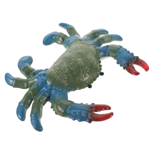 FRCOLOR Realistische Krabbenfigur aus Stabilem Material Kreatives für Lernspielzeug für Interaktive Spiele und Dekoration im Aquarium oder Zuhause von FRCOLOR
