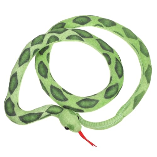 FRCOLOR Realistische Plüschschlange Großes Fake Snake für Scherze und Streiche für Garten Dekoration Halloween Aprilscherz und Partys FRCOLOR Realistische Plüschschlange Großes Fake Snake für Scherze und Streiche für Garten Dekoration Halloween Aprilscherz und Partys von FRCOLOR