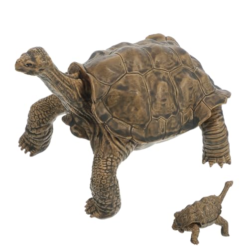 FRCOLOR Realistische Schildkrötenfigur Deko Kleine Simulation Tiermodell Lernspielzeug Naturgetreu Lebensecht für Schlafzimmer und Gartendekoration von FRCOLOR