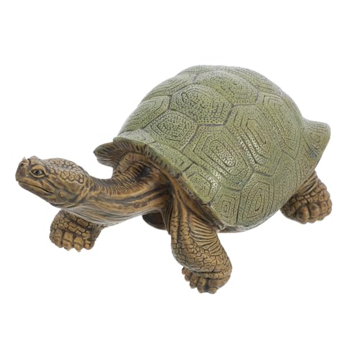 FRCOLOR Realistische Schildkrötenfigur aus Robustem Langlebiges Simulationstier als Lernspielzeug und Dekorative Tierfigur für Kinderzimmer Garten und Themenräume von FRCOLOR