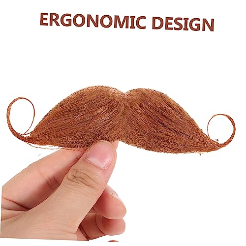 FRCOLOR Realistischer Fake Schnurrbart mit Feiner Textur Selbstklebend Ergonomisch Geformt Komfortabel und Sicher für Halloween Cosplay Partys und Bühnenauftritte FRCOLOR Realistischer Fake Schnurrbart mit Feiner Textur Selbstklebend Ergonomisch Geformt Komfortabel und Sicher für Halloween Cosplay Partys und Bühnenauftritte von FRCOLOR