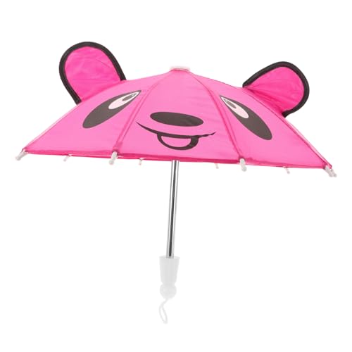 FRCOLOR Realistischer Mini Regenschirm für Puppenhaus Zubehör Langlebiges Robustes für Kreatives Rollenspiel und Detailgetreue Nachbildung für Spielwelten von FRCOLOR