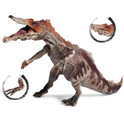 FRCOLOR Realistisches Dinosaurier Modellspielzeug aus Robustem Kunststoff Pädagogisches Urzeit für Stabile Standfunktion Geschenk für Jungen und Mädchen Ab Jahren von FRCOLOR