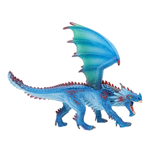 FRCOLOR Realistisches Drachenmodell Statische Figur aus Robustem Material Pädagogisches zur Praktischer Fähigkeiten für Sammler Detailgetreue Nachbildung Europäischer Mythologie von FRCOLOR