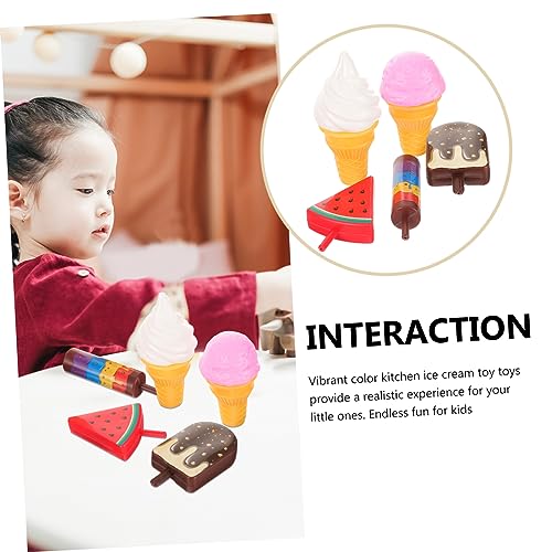 FRCOLOR Realistisches Eiscreme für Kleinkinder Bunte Nachbildung Fördert Konzentration und Fantasie Lernspielzeug für Kindergeburtstag und Eltern Junge Mädchen Spiel FRCOLOR Realistisches Eiscreme für Kleinkinder Bunte Nachbildung Fördert Konzentration und Fantasie Lernspielzeug für Kindergeburtstag und Eltern Junge Mädchen Spiel von FRCOLOR