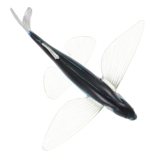 FRCOLOR Realistisches Fliegendes Fisch Lebensechtes Meereslebewesen Modell für Pädagogisches Tier Schule Zuhause Outdoor Spiele Fördert Kognitive Entwicklung und Visuelle Wahrnehmung von FRCOLOR