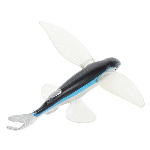 FRCOLOR Realistisches Fliegendes Fischspielzeug aus Tiermodell Pädagogisches Meerestier für Sicher Langlebig für Schule Zuhause und Outdoor Spiel von FRCOLOR