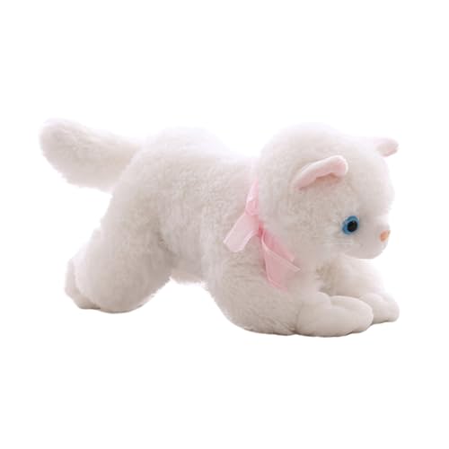 FRCOLOR Realistisches Katzenplüschtier Handgefertigte Simulation Weiches Kuscheltier Cartoon Katzenfigur als Geburtstagsgeschenk für Dekoratives Stofftier für Zuhause und Büro FRCOLOR Realistisches Katzenplüschtier Handgefertigte Simulation Weiches Kuscheltier Cartoon Katzenfigur als Geburtstagsgeschenk für Dekoratives Stofftier für Zuhause und Büro von FRCOLOR