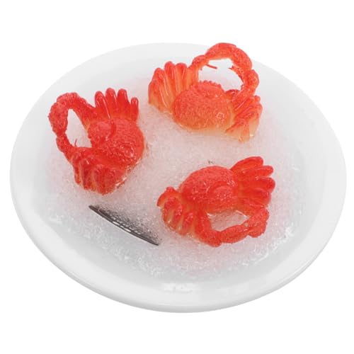 FRCOLOR Realistisches King Crab Modell Dekoratives Essen für Party Deko Fotografie Requisiten und Visuelles Marketing der Lebensmittelbranche FRCOLOR Realistisches King Crab Modell Dekoratives Essen für Party Deko Fotografie Requisiten und Visuelles Marketing der Lebensmittelbranche von FRCOLOR