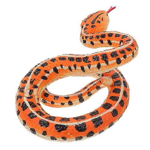 FRCOLOR Realistisches Kleines Schlangenmodell als Trickspielzeug und Desktop Dekoration Lebensechte Spielzeugfigur Halloween Deko und Scherzartikel für Jungen und Mädchen von FRCOLOR