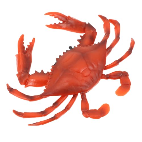 FRCOLOR Realistisches Krabbenmodell Meeresbewohner Simulation Pädagogisch Kreativ Stranddeko Krabbenfigur Geschenk von FRCOLOR