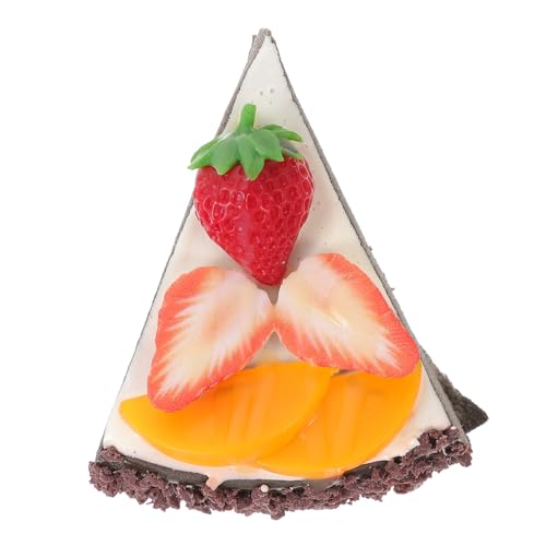 FRCOLOR Realistisches Künstliches Kuchenmodell Deko Lebensnahe Fake Dessert Simulation für Shop Fenster Hochzeit Party Fotografie Requisit Küchen Tischdekoration von FRCOLOR
