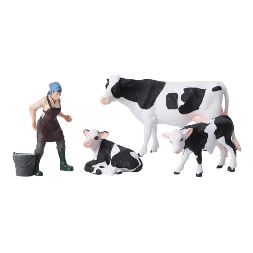 FRCOLOR Realistisches Kuhmodell aus Teiliges Bauernhoftier Figur für Deko und Lernspielzeug für Zuhause und Büro FRCOLOR Realistisches Kuhmodell aus Teiliges Bauernhoftier Figur für Deko und Lernspielzeug für Zuhause und Büro von FRCOLOR
