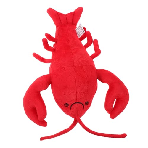 FRCOLOR Realistisches Lobster Plüschtier Weiches Kuschelkissen Lifelike Design Kuschelspielzeug als Halloween Party Geschenk und Meeresdekorationsartikel von FRCOLOR