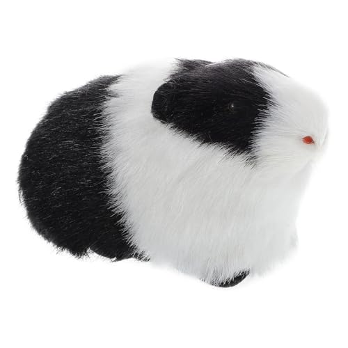 FRCOLOR Realistisches Meerschweinchen Kuscheltier Lernspielzeug Lebensnahe Plüschfigur mit Detailgetreuer Simulation Kognitives Stofftier für Pädagogisches Tiermodell in Naturfarben von FRCOLOR