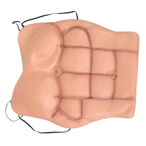 FRCOLOR Realistisches Muskelkostüm Abs Prop Für Herren Leichtes Cosplay Zubehör Für Halloween Party Und Faschingsveranstaltungen von FRCOLOR