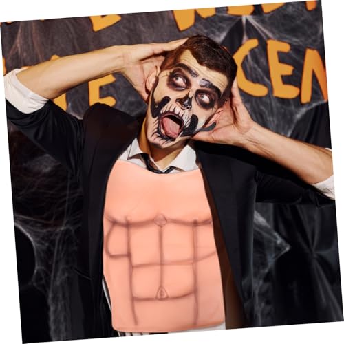 FRCOLOR Realistisches Muskelkostüm für Männer Täuschend Echte und Bauchmuskeln Cosplay Requisite für Halloween Fasching und Kostümpartys Langlebiges Muscle Prop Einheitsgröße FRCOLOR Realistisches Muskelkostüm für Männer Täuschend Echte und Bauchmuskeln Cosplay Requisite für Halloween Fasching und Kostümpartys Langlebiges Muscle Prop Einheitsgröße von FRCOLOR