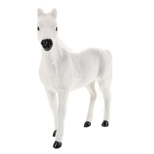 FRCOLOR Realistisches Pferdemodell Pferdespielzeug und Dekofigur Details Langlebiges Sammlerstück für Mädchen und Jungen Wohnkultur Pferdestatue Tierfigur FRCOLOR Realistisches Pferdemodell Pferdespielzeug und Dekofigur Details Langlebiges Sammlerstück für Mädchen und Jungen Wohnkultur Pferdestatue Tierfigur von FRCOLOR