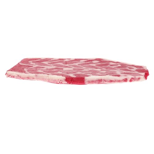 FRCOLOR Realistisches Rindfleisch Modell aus Künstliches Fake Meat Dekoration Lebensnahes Sicheres Küchen Ornament für Restaurant Hotel Museum und Fotoshooting von FRCOLOR