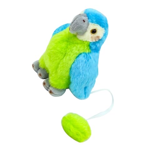 FRCOLOR Realistisches Schulterpapagei Plüschtier Weicher Langlebiger Stoffvogel als Piratenkostüm Accessoire Vielseitiges Kuscheltier für Erwachsene bei Halloween Piratenpartys von FRCOLOR