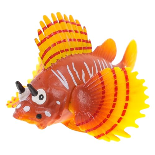 FRCOLOR Realistisches Simulation Fischmodell Kleines Kunststoff Tierfigur Dekoratives Aquarium und Gartenspielzeug Vielseitiges und Wohnaccessoire Kindgerechtes Tiermodell von FRCOLOR