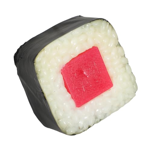 FRCOLOR Realistisches Sushi Modell für Restaurant Dekorationen Künstliches Onigiri für Fotografie Party Events und Bildung für Sushi von FRCOLOR