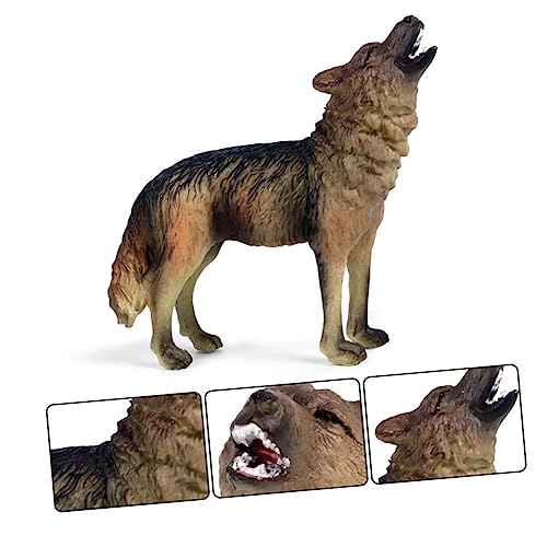 FRCOLOR Realistisches Wolf Modell Detailreiche Wildlife Figur mit Spezieller Textur Dekoratives Sammelobjekt und Pädagogisches Tiermodell Geeignet für Kinderzimmer und Heimdekoration FRCOLOR Realistisches Wolf Modell Detailreiche Wildlife Figur mit Spezieller Textur Dekoratives Sammelobjekt und Pädagogisches Tiermodell Geeignet für Kinderzimmer und Heimdekoration von FRCOLOR