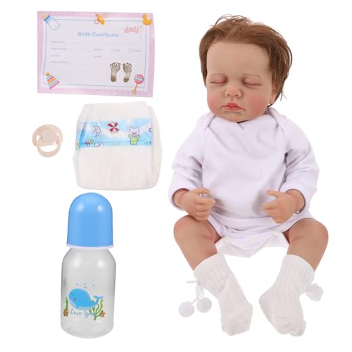 FRCOLOR Reborn Puppen Für Jungen Babypuppen Dekor Echte Babypuppen Mit Haaren Für Puppen Für Lebensechte Puppenbabys Realistische Babypuppe von FRCOLOR